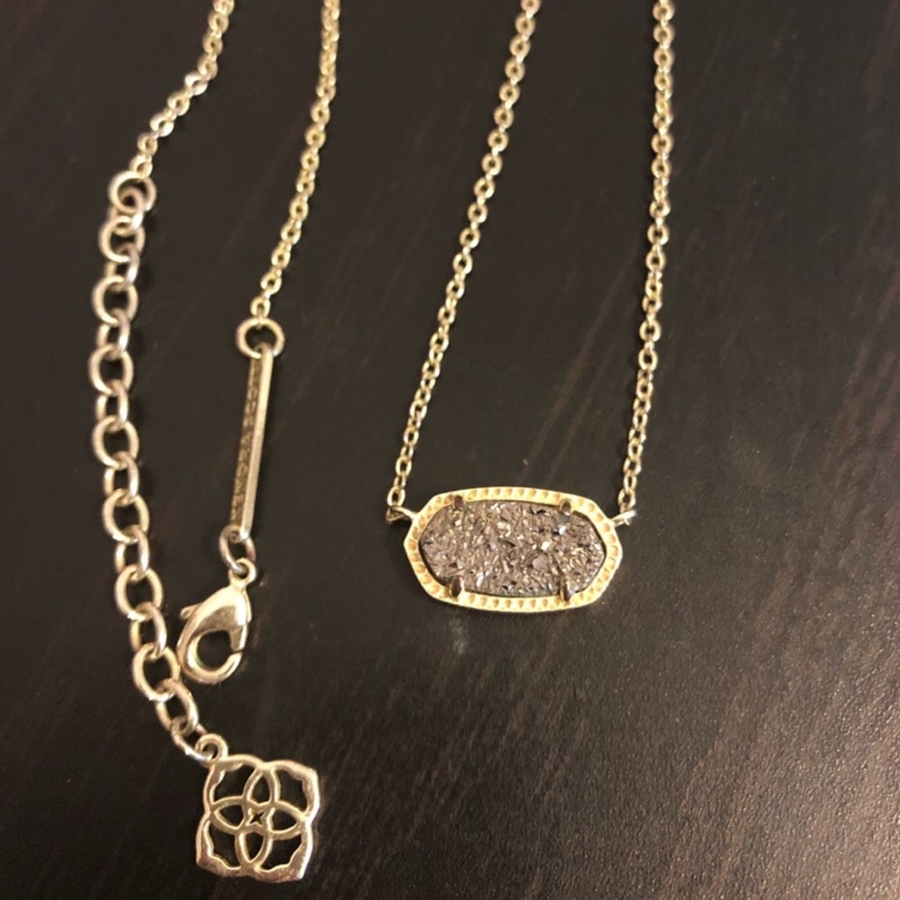 Kendra Scott Elisa Pendant - Gold and Silver